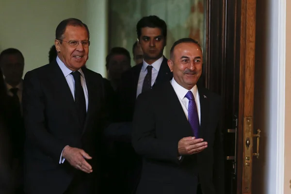 Çavuşoğlu ve Lavrov'dan kritik görüşme