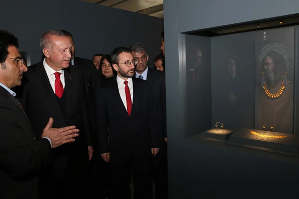 Cumhurbaşkanı Erdoğan Troya Müzesi'ni açtı