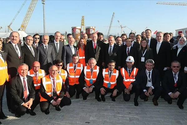 Erdoğan, 1915 Çanakkale Köprüsü'nü inceledi