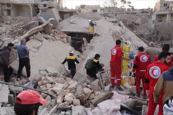 İdlib'e hava saldırısında ölü sayısı 15'e yükseldi