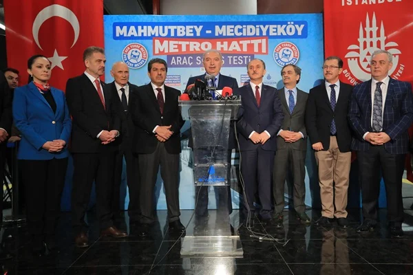 Mevlüt Uysal: Mahmutbey-Mecidiyeköy Hattı bu yılın son çeyreğinde seferlerine başlayacak