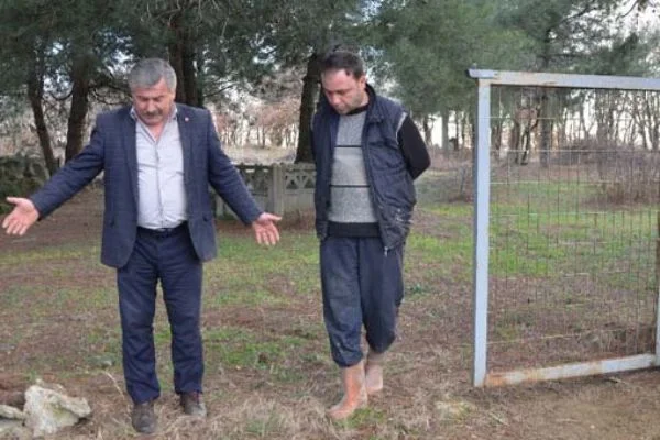 Mezarlıkta hırsızlık