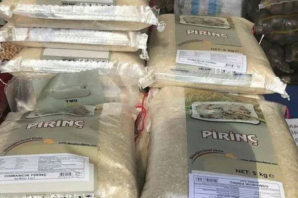 Pirinç tanzimdeki yerini aldı