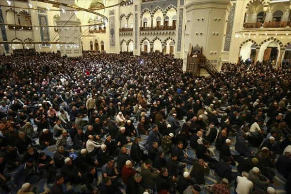 Regaib Kandili'nde Çamlıca Camisi'ne yoğun ilgi