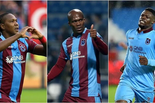 Trabzonspor'un golcü üçlüsü