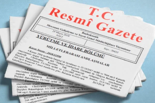 Türk Yargı Etiği Bildirgesi, Resmi Gazete'de