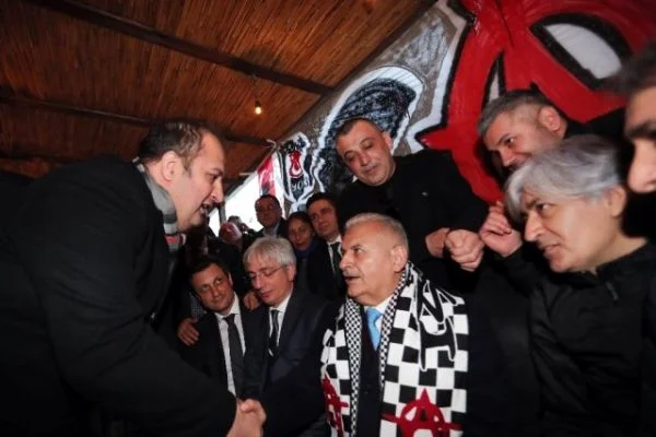 Yıldırım ve Toper Beşiktaş'ta vatandaşlara seslendi