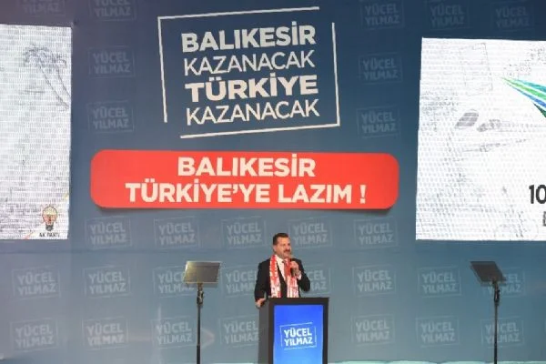 Yılmaz: Balıkesir'in geleceği çok parlak