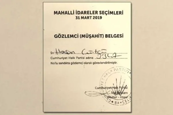 CHP müşahidi, PKK adına suç işlemekten yargılanmış