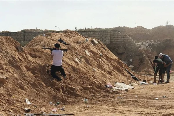 'Libya'da UMH güçleri Hafter'e bağlı savaş uçağını düşürdü'