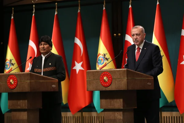 Morales'ten Erdoğan 'sağlık' teşekkürü