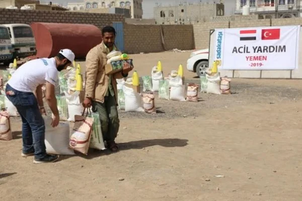 Sadakataşı Yemen'e yardımlarını sürdürüyor