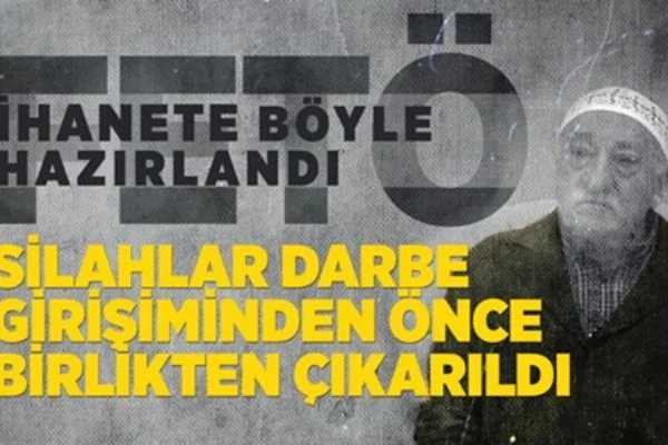 Silahlar darbe girişiminden önce birlikten çıkarıldı