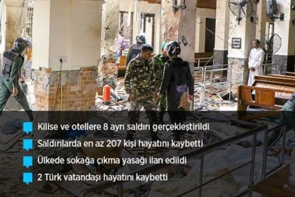 Sri Lanka'da terör saldırısı