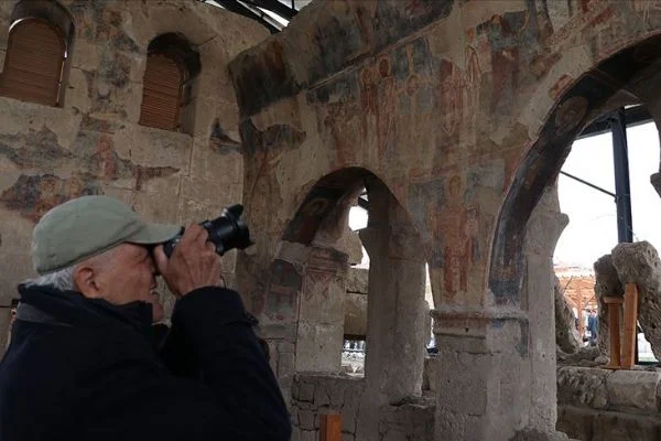 Tarihi Andaval Kilisesi turizme kazandırıldı