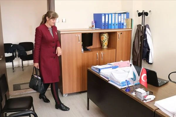 Türkiye'nin ilk Ahıskalı kadın muhtarı oldu