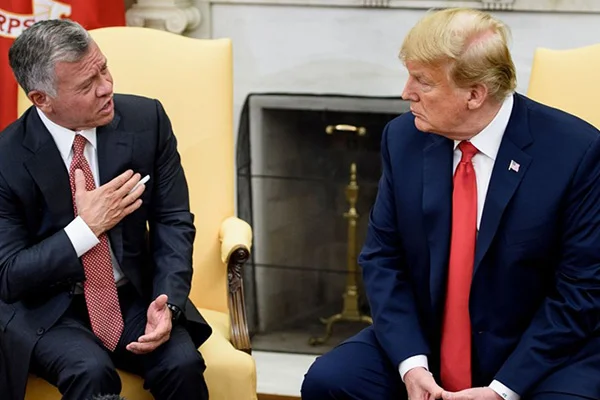 Ürdün Kralı, 'Yüzyılın Anlaşması'nın detaylarını vermeyen Trump'a çok kızgın