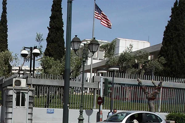 Yunanistan'da FETÖ bağlantılı kişi, ABD Büyükelçiliği'ne izinsiz girdi