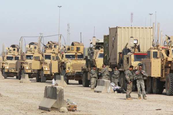 ABD'den, Irak'taki üslerine asker ve silah sevkiyatı