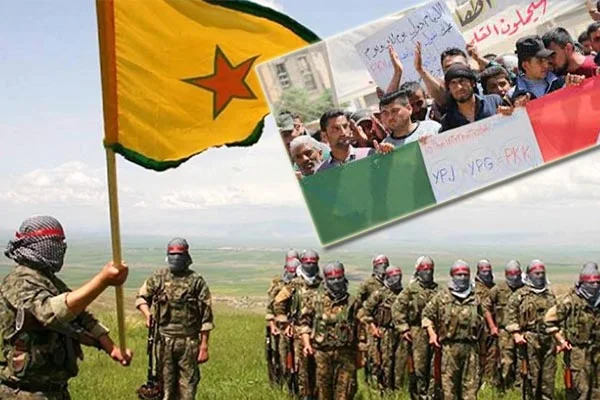 Ayrımcılık isyan ettirdi; Deyrizor'da Araplar, YPG'ye baş kaldırdı