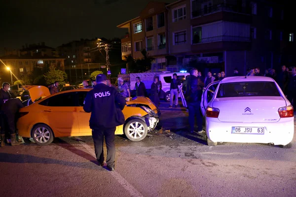 Başkentte trafik kazası: 2 yaralı
