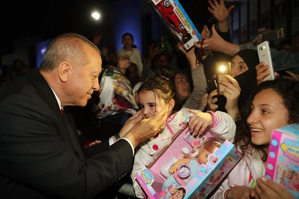 Cumhurbaşkanı Erdoğan, İBB'nin Yenikapı etkinlik alanı'nı ziyaret etti