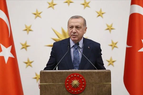 Cumhurbaşkanı Erdoğan, yabancı konukları onuruna yemek veriyor