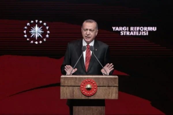 Cumhurbaşkanı Erdoğan Yargı Reformu Stratejisi Belgesini açıkladı