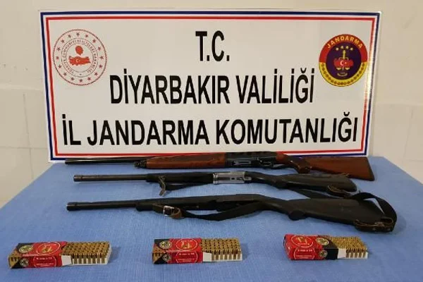 Diyarbakır'da silah kaçakçılarına operasyon: 7 gözaltı