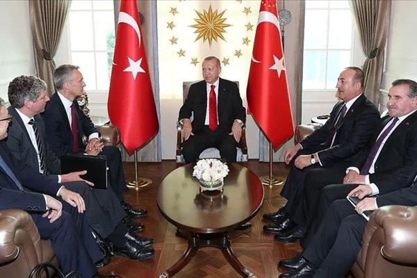 Erdoğan, NATO Genel Sekreteri'ni kabul etti