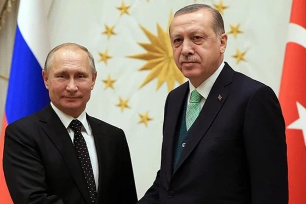 Erdoğan, Putin'le görüştü