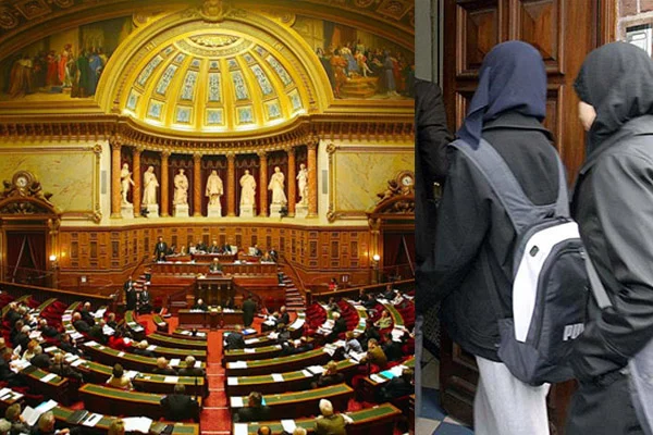 Fransa Senatosu'ndan, başörtü yasağına onay