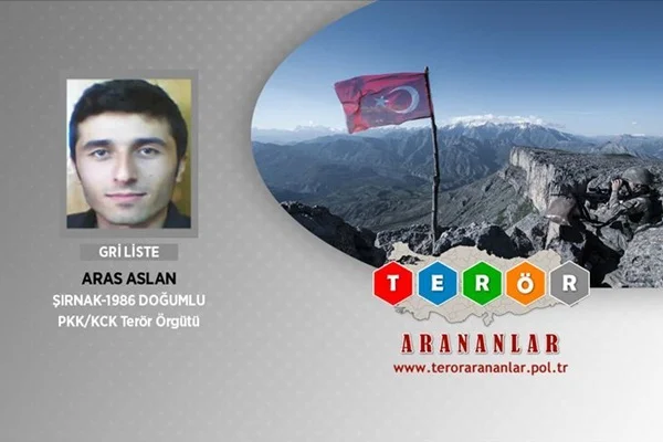 Giresun'da yakalanan terörist hakkında karar