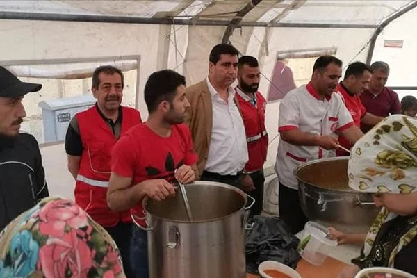 Kızılaydan sel mağduru çiftçilere destek