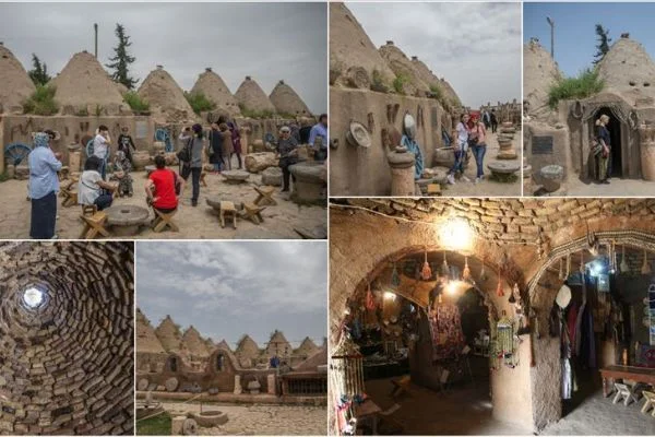 Konik kubbeli Harran evleri ilgi çekiyor