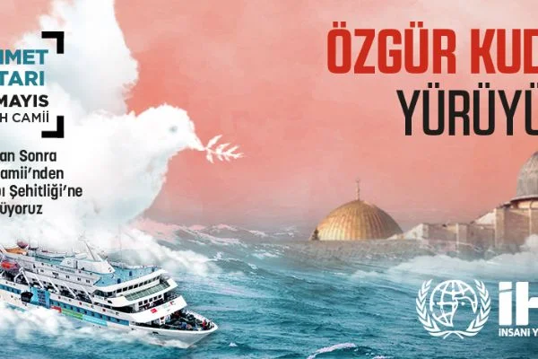 Kudüs'ün özgürlüğü için yürüyoruz!