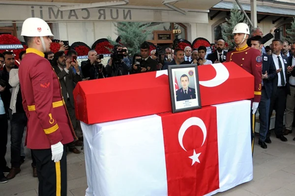 Şehit Astsubay son yolculuğuna uğurlandı