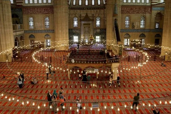 Selimiye Camisi ramazana hazırlanıyor