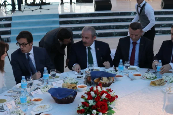TBMM Başkanı Şentop Kuzey Makedonya'da