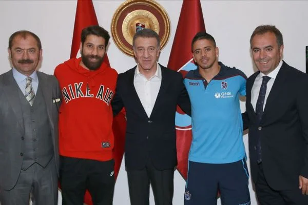 Trabzonspor'da Olcay Şahan ve Ibanez'e veda töreni yapıldı