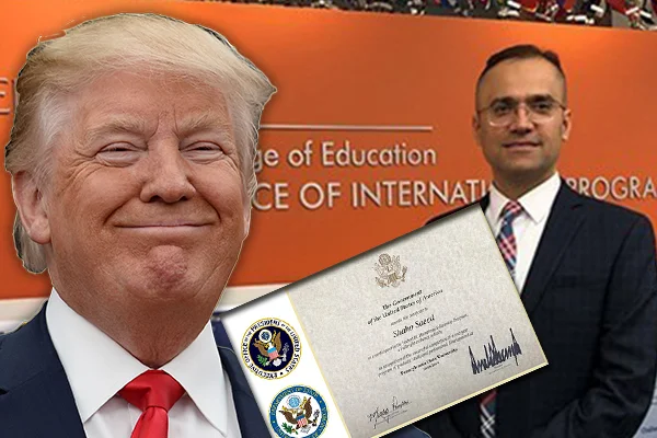 Trump'tan, Kürt Akademisyen'e ödül