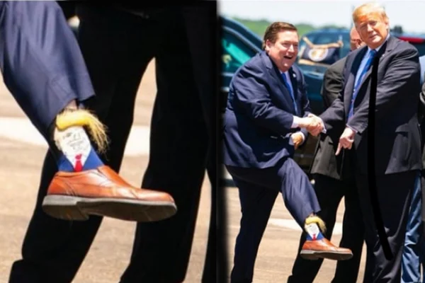 Vali yardımcısından, Trump'a 'tuhaf' karşılama!