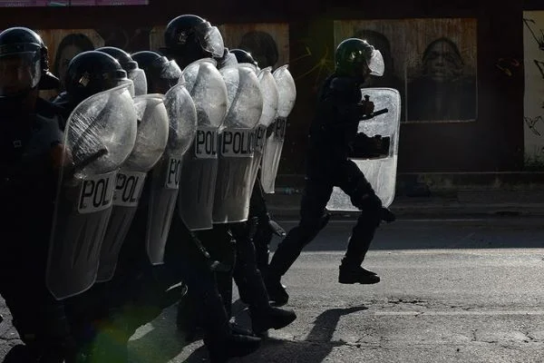 Venezuela'nın başkentinde bomba imha edildi