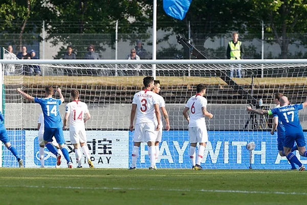 A Milli Futbol Takımı gruptaki ilk mağlubiyetini aldı