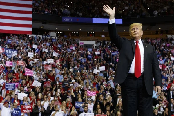 ABD Başkanı Donald Trump ikinci dönemi için seçim kampanyasını başlattı