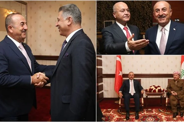 Bakan Çavuşoğlu Irak'ta