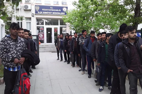 Edirne'de 5 ayda 37 bin düzensiz göçmen yakalandı