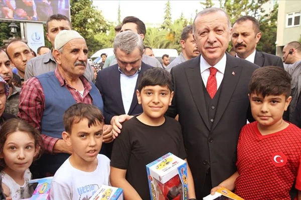 Erdoğan'dan Bağcılar Belediyesine ziyaret