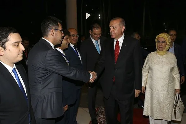 Erdoğan Tacikistan'da