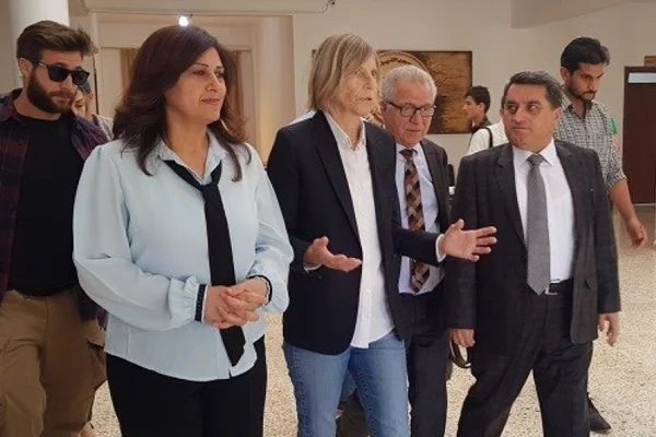 Fransa'dan YPG işgalindeki Kobani'ye resmi ziyaret